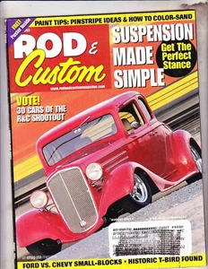 ROD & CUSTOM MAGAZINE-------AUGUST 2001 - Picture 1 of 1