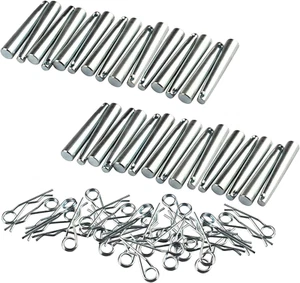 30 Sets Aluminum Conical Coupler Pins with R-Clip Stage Lights Truss Accessories - Picture 1 of 3