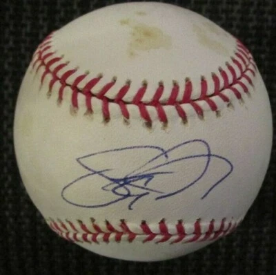 Certificado de autenticidad de béisbol firmado por Stephen Drew Arizona Diamondbacks de las Grandes Ligas OML Foto 1 de 3