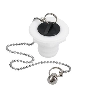 Mini 32mm Spüle Abfall Ablauf Stecker Lochbeschlag für Boot Wohnwagen Wohnmobil - Bild 1 von 4