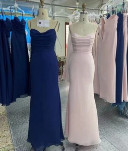 HBH Brautmode I Abendkleid Fit und Flair m. Reißverschluss rosa - Bild 1 von 1