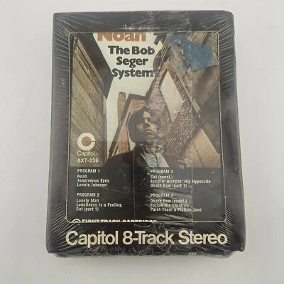 The Bob Seger System Noah -8 Track - Sealed - Capitol 8XT-236 - Rock - Image 1 of 4