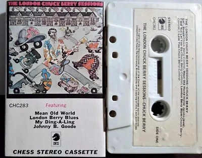 Chuck Berry – The London Chuck Berry Sessions. Cassette 1972 CHC283  Funk / Soul - Image 1 of 2