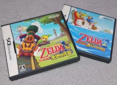 The Legend of Zelda Spirit Tracks & Phantom Hourglass Nintendo DS NDS set 2games - Image 1 of 4