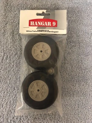 Hangar 9 Christen Eagle II 90 ARF Wheel SET with Tailwheel - Image 1 of 2