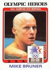 1983-84 Topps Revolution M&M's Olympic Heroes #4 Mike Bruner