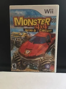 Nintendo Wii Game Monster 4X4 World Circuit COMPLETE - Picture 1 of 4
