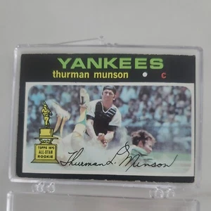 1971 Topps - #5 Thurman Munson - Picture 1 of 2