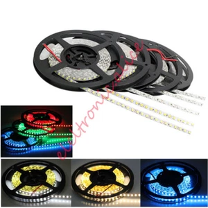 5m 5mm narrow width DC12V LED strip 2835 120led/m Flexible strip Light White Red - Picture 1 of 12