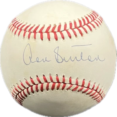 Don Sutton Autograph Signed Dodgers Offical Major Leage Ball BAS Authentic  - Image 1 of 3