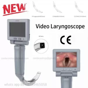 GS2 2.8" color LCD Video Laryngoscope with disposable blades(C2/3/4)Rechargeable - Picture 1 of 5