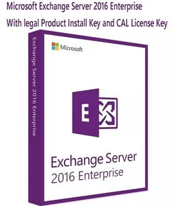 Microsoft Exchange Server 2016 Enterprise w 250 CALs. Important Read Description - Picture 1 of 3