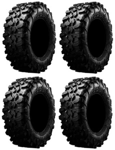 Full set of Maxxis Carnivore Radial (8ply) ATV Tires 33x10-15 (4) - Picture 1 of 2
