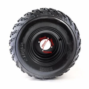 OFFROAD 22x10-10 Tire 4 Lug Rim Wheel 22x10x10 For Go kart Quad UTV ATV Buggy - Picture 1 of 8