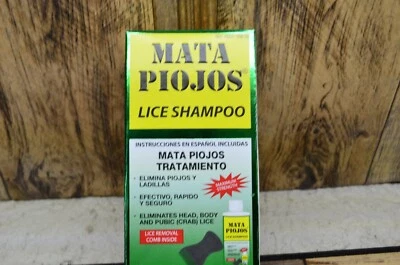 Champú medicado para piojos Mata Piojos 2 fl oz  Foto 1 de 4