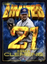 Topps Bunt DIGITAL Card Roger Clemens LIMITED Legends Legendary 22 Blue Jays
