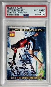 PSA DNA AUTO LAYNE BEACHLEY #934 Sports Illustrated for Kids SI For Kids N.G.U. - Picture 1 of 2
