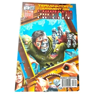 Terminator 2 Cybernetic Dawn #3 Comic Book 1996 Malibu Comics Judgment Day - Picture 1 of 9