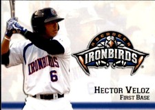 2013 Aberdeen IronBirds Choice #27 Hector Veloz Dominican Republic Baseball Card