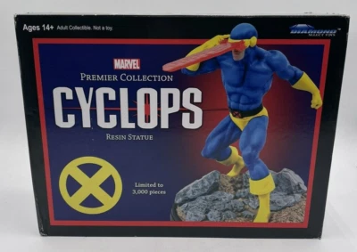 Estatua de cíclope de 10 pulgadas Diamond Select Marvel Premier Collection con certificado de autenticidad #302/3000 Foto 1 de 4