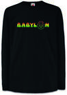 Babylon I Kids Long Sleeve T-Shirt Rasta Reggae Irie Jamaica Africa Rastafari