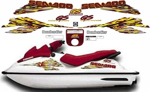 SEADOO GS 1999 Graphics / Decal / Sticker Kit - Bild 1 von 1