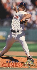 1994 Fleer Extra Bases Baseball Card #16 Roger Clemens