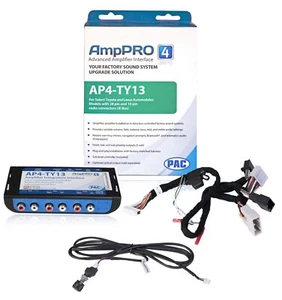 PAC AP4-TY13 AMPPRO 4 Advanced Amplifier Interface for Toyota Camry Corolla RAV4 - Picture 1 of 15