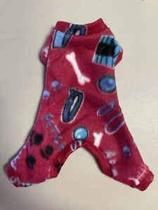 Dog Clothes Fleece Pajamas Size : 5 XXS - Picture 1 of 2