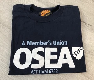 The Frank Doolittle Company T Shirt OSEA AFT Local 6732 Vintage Union USA Mens M - Picture 1 of 19