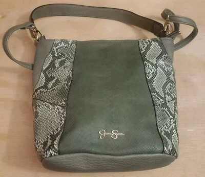 Jessica Simpson Women's Purse Green Zola Bucket Bag Handbag  - Image 1 of 4