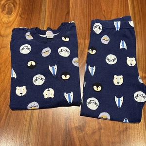 Hanna Andersson Pajamas Arctic Animals 160 cm US 14 Organic - Picture 1 of 4