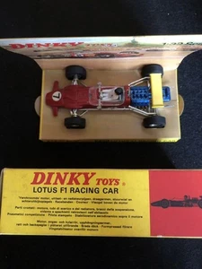 DINKY TOYS F1 LOTUS RACING CAR Minicar 1:32 Free Shipping - Picture 1 of 5