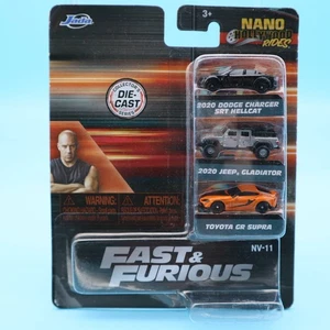 *SPEDIZIONE GRATUITA* VELOCE e FURIOSO v2 - Jada Hollywood Rides NANO pressofuso ANCORA SIGILLATO - Foto 1 di 3