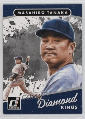 2017 Panini Donruss Diamond Kings Масахиро Танака No19 5x5 - Изображение 1 из 3