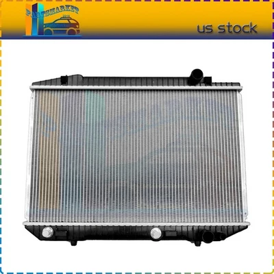 Aluminum Radiator Fits CU438 for Mercedes-Benz 380/500/560SEC/SEL 380SE 420SEL - Image 1 of 4