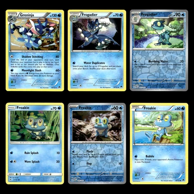 6x Greninja Lot 40 XY BREAKpoint Pokemon Cards Collection Set Deck Building TCG - Image 1 of 2