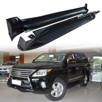 Para Lexus LX570 J200 2007-2022 estribo pedal lateral barra Nerf con luz Foto 1 de 4