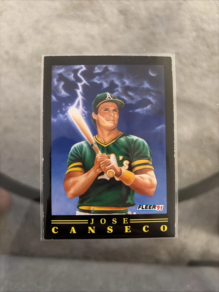 1991 Fleer - Pro-Vision Jose Canseco #6 - Изображение 1 из 2