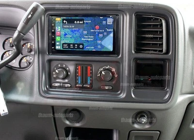 For Chevrolet Silverado 1500 2500 3500 2003 2004-2005 CarPlay Car Radio GPS Wifi - Image 1 of 4