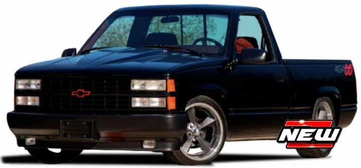 MAISTO MI32901Z CHEVROLET 454 SS PICK-UP BLACK 1:24 Modellino - Immagine 1 di 1