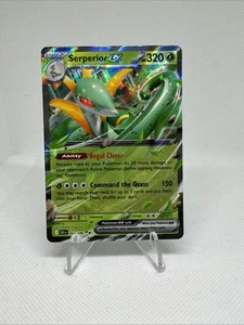 POKEMON - SERPERIOR EX - 003/086 - DOUBLE RARE HOLO - S&V BLACK BOLT - NM - Picture 1 of 2