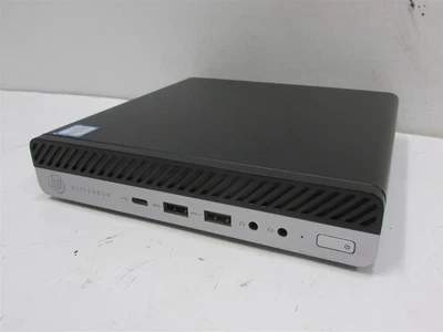 HP Elitedesk 800 G3 i5-6500T 2.5GHz 8GB RAM 120GB SSD Win 10 Pro NO CADDY SCREWS - Image 1 of 4