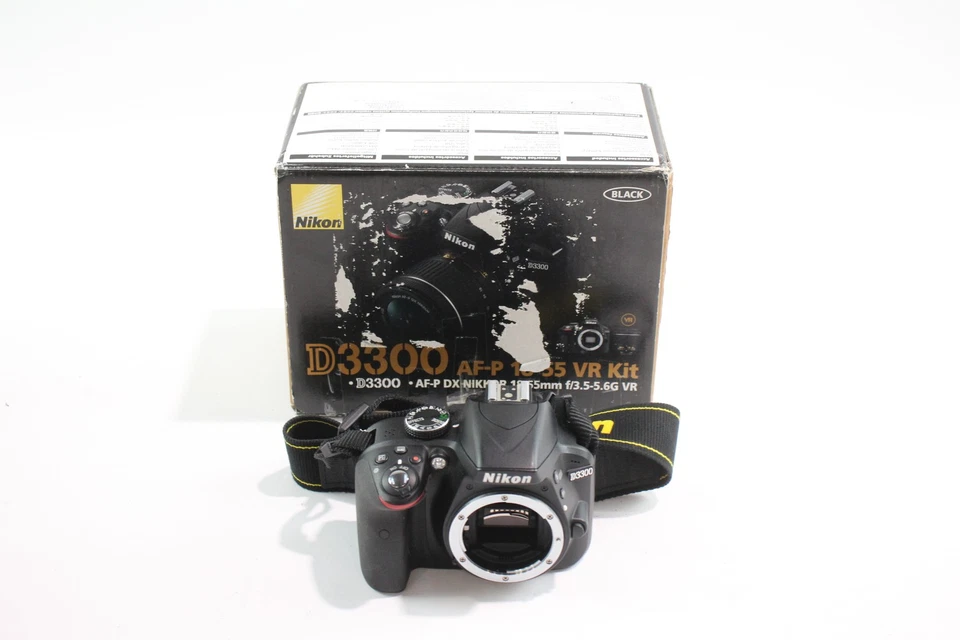 Nikon D3300 DSLR Digital Camera w/ Nikon AFS Nikkor 18-55mm F/3.5-5.6 G - Image 1 of 4