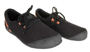 XERO SHOES Men's 9.5 HANA HEMP Black Canvas Shoes Lace-Up & Strap NWOT NEW - Picture 1 of 18
