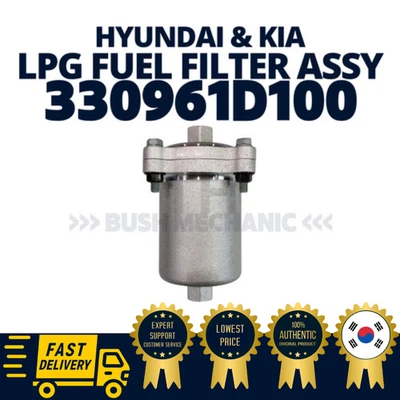 Conjunto de filtro de combustible de motor de GLP Hyundai Kia 330961D100 original OEM Foto 1 de 2
