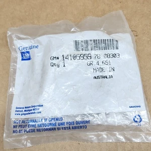 86-91 C4 Corvette Freno Master Cilindro Tapa Diafragma BONITO Nuevo Gm Nuevo de Lote Antiguo - Imagen 1 de 3