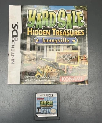 Yard Sale Hidden Treasures: Sunnyville (Nintendo DS, 2010) w/ Manual - Image 1 of 2