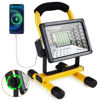 LANFU 30W 36LED Work Light with Stand,IP65 Waterproof Flood Light, Brightness... - Image 1 of 4