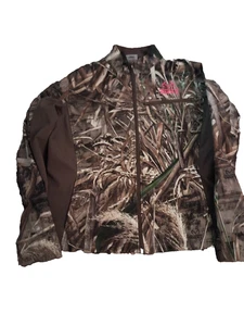 Realtree Max-5 Camo Lightweight Hunting Jacket Size Med Full Zip EUC Duck Hunter - Picture 1 of 5